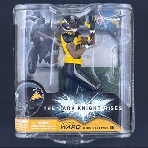 McFarlane Toys The Dark Knight Rises Hines Ward 2012 Gotham City Rogues DC NFL